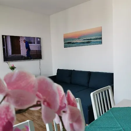 Nowoczesny, Rodzinny Z Widokiem Na Morze Apartamento
