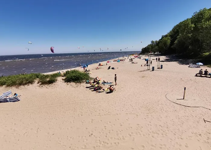 公寓 Nowoczesny, Rodzinny Z Widokiem Na Morze